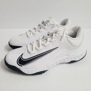NEW Nike Womens Alpha Huarache Elite 4 Turf Softball Shoes FD2746-100 Size 8 #1